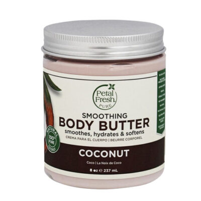 كره بدن پتال فرش Petal Fresh مدل Smoothing حاوی نارگیل حجم 237 میل