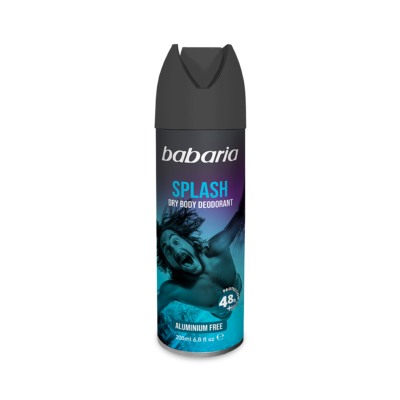 اسپری مردانه باباریا Babaria مدل Splash حجم 200 میل