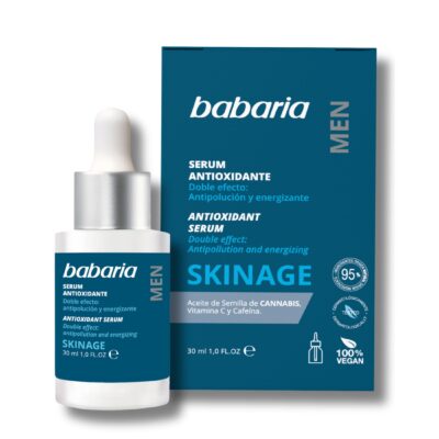 سرم مردانه باباريا Babaria مدل Skinage حاوى Antioxidante حجم 30 ميل