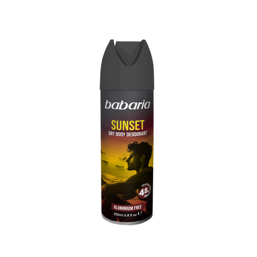 اسپری مردانه باباریا Babaria مدل Sunset حجم 200 میل