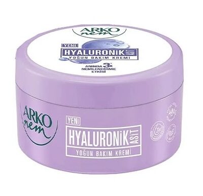 کرم مرطوب‌کننده آرکو‌ نم Arko Nem مدل Hyaluronic Acid حجم 250 میل