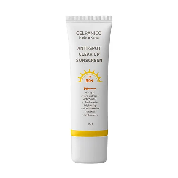 celranico-anti-spot-clear-up-sunscreen-masokala.com ضد آفتاب ضد لک سلرانیکو مدل anti spot