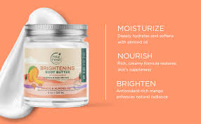 كره بدن پتال فرش Petal Fresh مدل Brightening حاوی روغن بادام و انبه حجم 237 میل