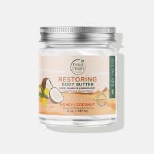 كره بدن پتال فرش Petal Fresh بازسازی کننده پوست مدل Restoring حاوی عسل و نارگیل حجم 237 میل