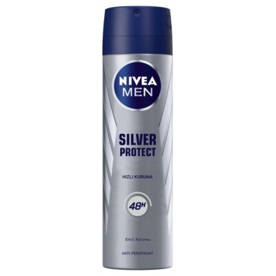 اسپری ضد تعریق نیوا Nivea مردانه مدل Silver Protect حجم 150 میل