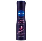 اسپری ضد تعریق نیوا Nivea زنانه مدل Pearl and Beauty Soft And Smooth حجم 150 میل
