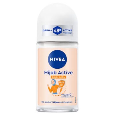 مام رولی نیوا Nivea زنانه (مخصوص بانوان محجبه ورزشکار) مدل Hijab Active حجم 50 میل