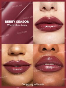 لیپ پلامپر شیگلم رنگ berry seasen