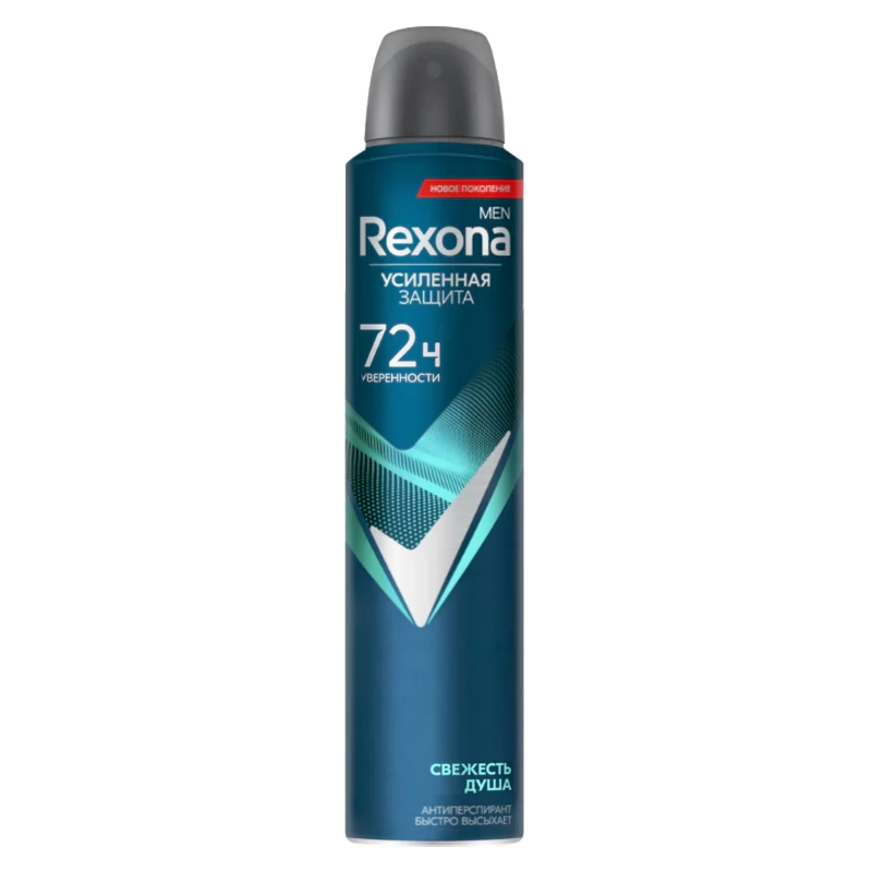 اسپری-دئودورانت-مردانه-72-ساعته-رکسونا-مدل-SHOWER-FRESH-ساخت-روسیه اسپری ضد تعریق مردانه رکسونا رایحه shower fresh