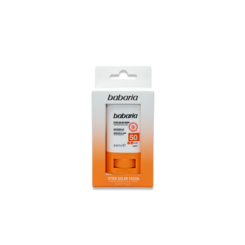 babaria-sun-stick-sunscreen-20ml-masokala.com ضد آفتاب استيكى باباریا Babaria حجم 20 میل