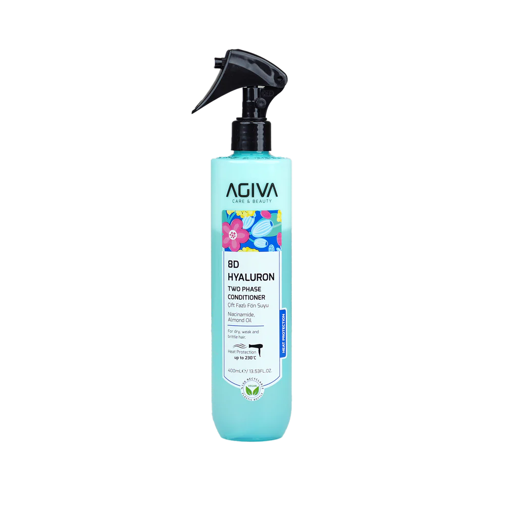 agiva-8d-hyaluron-pro-care-two-phase-conditioner-masokala.com سرم دو فاز آبرسان آگیوا حاوی هیالورونیک اسید