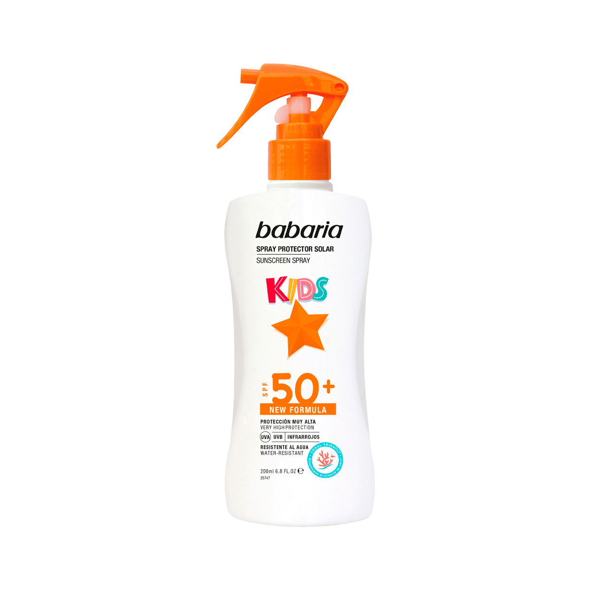 babaria-kids-sunscreen-spray-200ml-2-masokala.com اسپری ضد آفتاب كودك باباریا Babaria حجم 200 ميل
