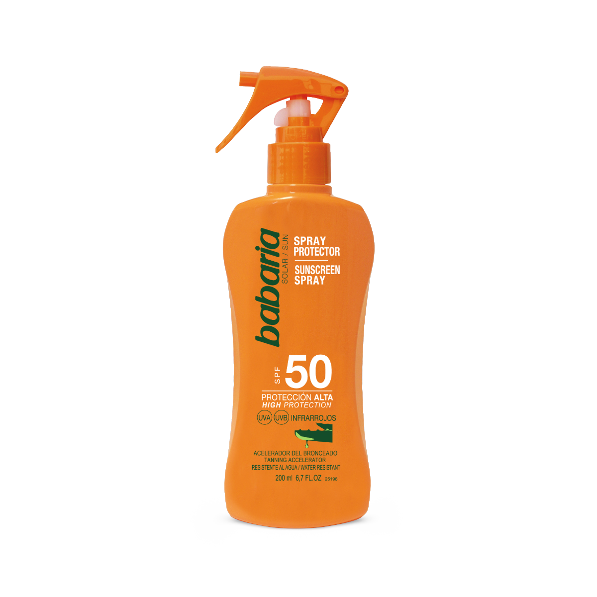 babaria-sunscreen-spray-200ml-masokala.comå اسپری ضد آفتاب باباريا Babaria حجم 200 ميل - Image 1