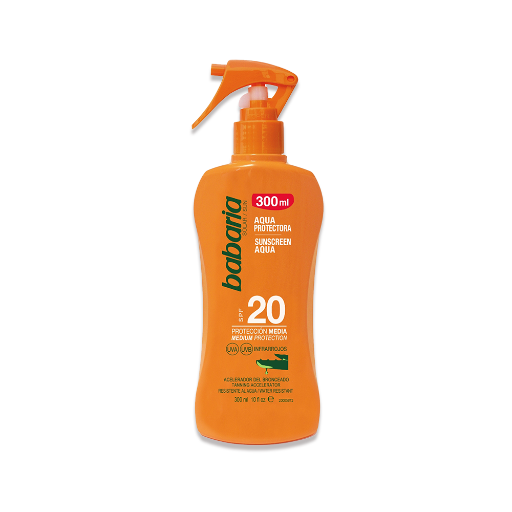 babaria-two-phase-bronze-lotion-color-protector-300ml-masokala.com لوسيون برنز دو فاز باباریا Babaria تثبيت رنگ حجم 300 ميل - Image 1