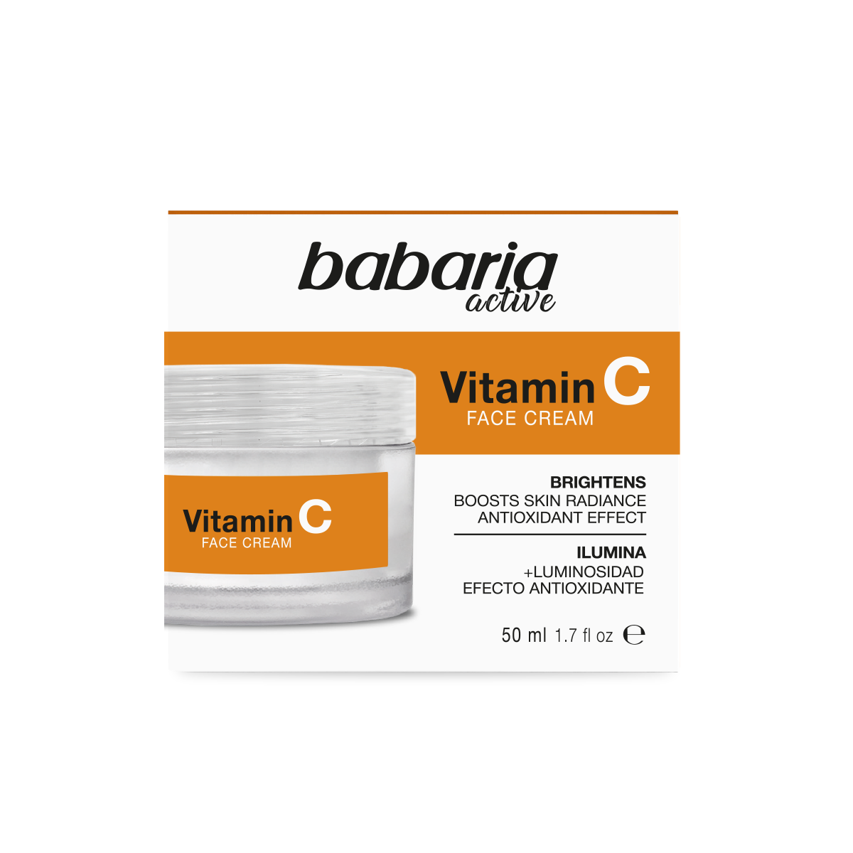 babaria-vitamin-c-brightening-cream-50ml-masokala.com كرم روشن كننده باباريا Babaria حاوى ويتامين C حجم 50 ميل