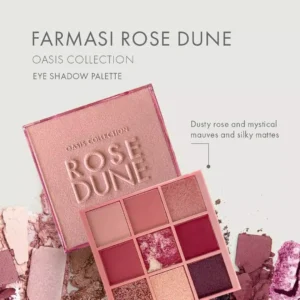 پالت سایه 9 رنگ فارماسی مدل Rose Dune
