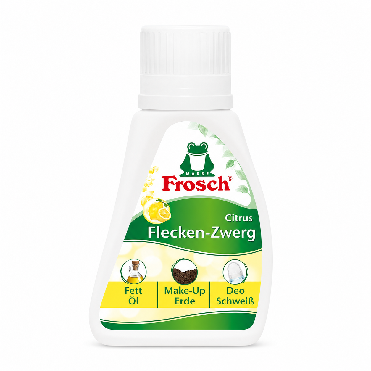 frosch-lemon-stain-remover-masokala.com لکه بر تخصصی لباس فروش مخصوص دئودرانت، لوازم آرایشی، روغن و خاک و سبزه