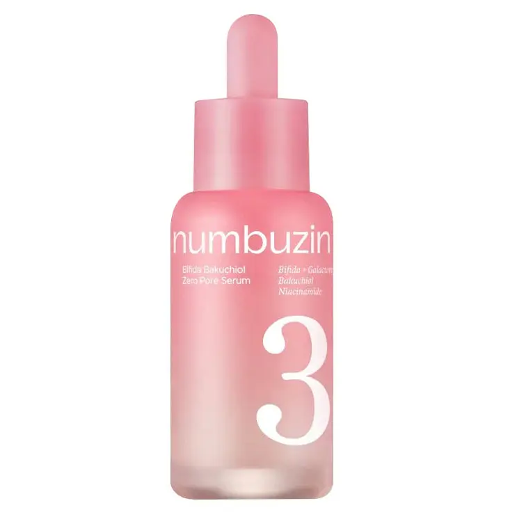 numbuzin-no3-bifida-bakuchiol-zero-pore-serum-masokala.com سرم کنترل منافذ بیفیدا باکوچیول شماره 3 نامبوزین