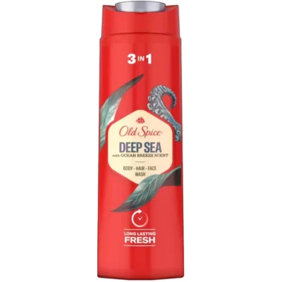 شامپو سه کاره مردانه اولد اسپایس مدل Deep Sea