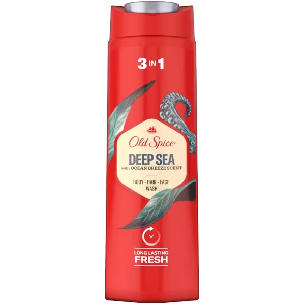 old-spice-deep-sea-3in1-shampoo-masokala.com شامپو سه کاره مردانه اولد اسپایس مدل Deep Sea