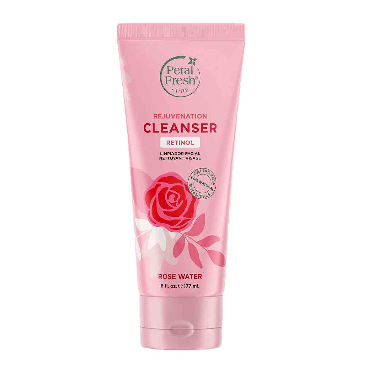 petal-fresh-retinol-rose-face-wash-gel-177ml-masokala.com ژل شستشو پتال فرش Petal Fresh حاوی رتینول و گل رز حجم 177 میل - Image 1