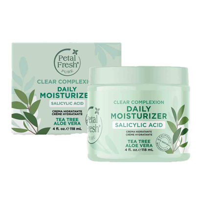 petal-fresh-tea-tree-aloe-vera-moisturizing-cream-118ml-masokala.com كرم مرطوب كننده پتال فرش Petal Fresh حاوی عصاره درخت چای و آلوئه ورا حجم 118 ميل