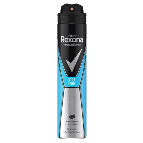 rexona-men-motionsense-spray-xtra-cool اسپری دئودورانت رکسونا Rexona مردانه مدل Xtra Cool اصل ایتالیا حجم 200 میل - Image 1