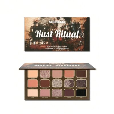 پالت سایه 15 رنگ شیگلم مدل rust ritual
