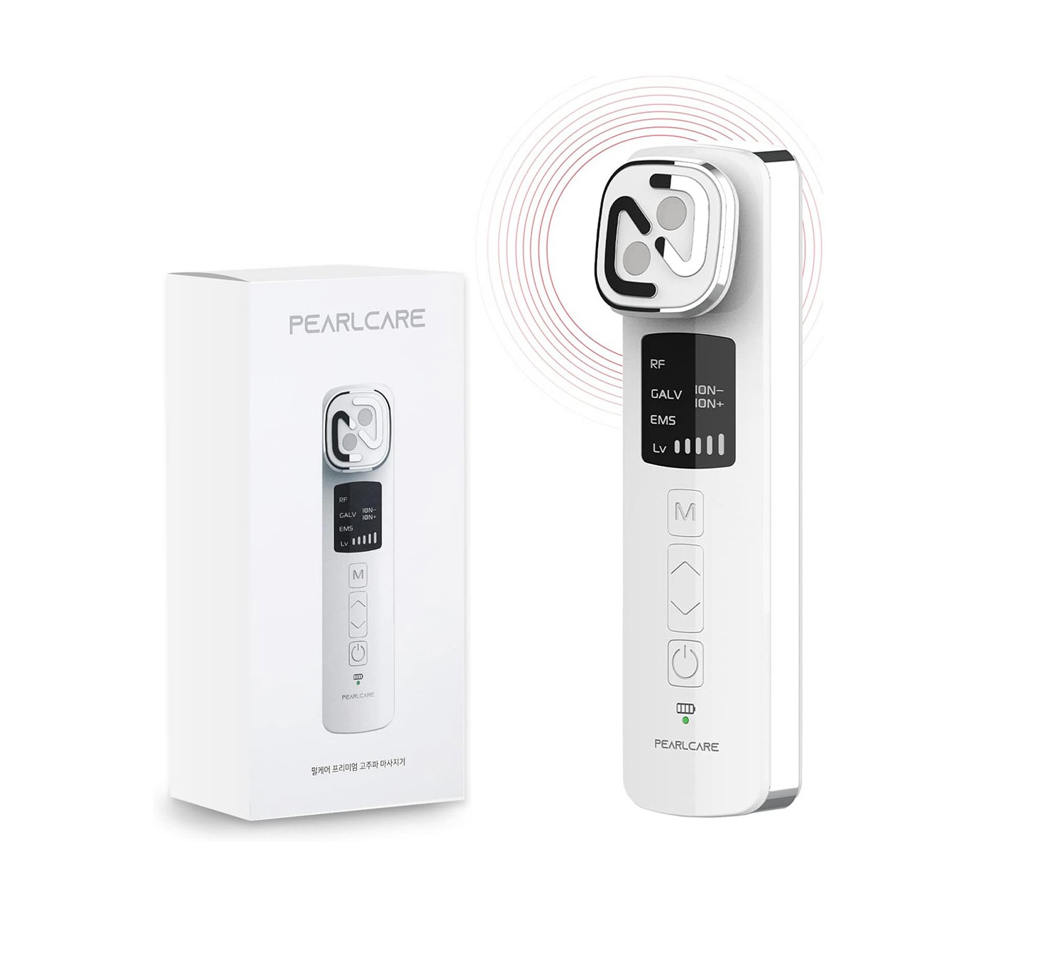 ماساژور-جوانساز-پوست-گالوانیک-پرل_-کر-مدلPEARL-CARE-RF-Galvanic-Massager-PL-GLV3-1 دستگاه چوانساز پیرل کر