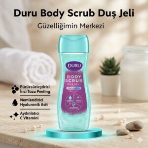 شامپو بدن اسکراب و شاین دار دورو رایحه ice light حجم 450 میل