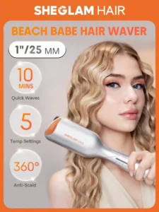 دستگاه ویو مو شیگلم Sheglam مدل Beach Babe