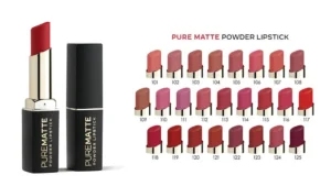 رژ لب مات و مخملی گلدن رز مدل pure matt