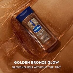 روغن بدن شاین دار وازلین مدل golden-hour-glow