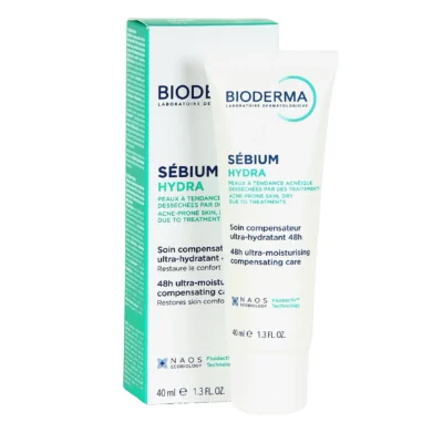آبرسان پوست چرب بایودرما Bioderma مدل Sebium Hydra حجم 40 میل