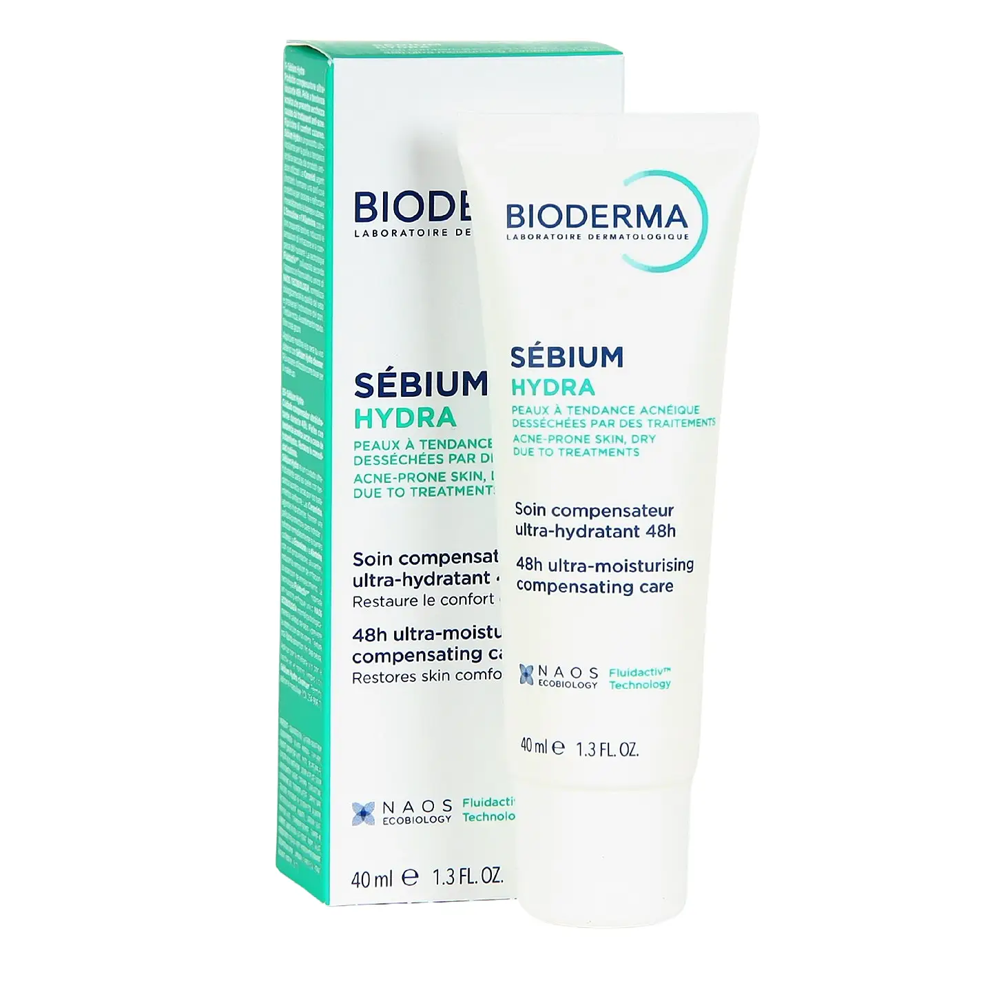 Bioderma Sebium Hydra Moisturizing Cream 40ml (6) آبرسان پوست چرب بایودرما Bioderma مدل Sebium Hydra حجم 40 میل