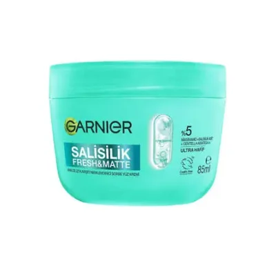 کرم آبرسان و لایه بردار سالیسیلیک اسید گارنیر Garnier مدل Fresh & Matte حجم 85 میل