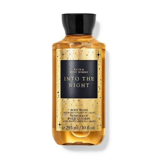 bath-&-body-body-wash-295-ml شامپو بدن معطر بث اند بادی رایحه into the night حجم 295 میل