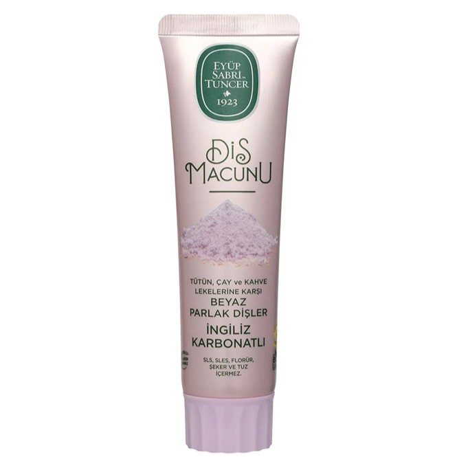 eyup-sabri-tuncer-english-baking-soda-extract-toothpaste-masokala.com خمیر دندان بدون فلوراید ایوب صبری