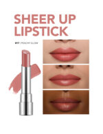 رژ لب جامد شیر آپ فلورمار Flormar Sheer Up شماره 017 رنگ Peachy Glow - Image 2