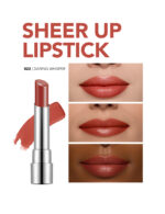 رژ لب جامد شیر آپ فلورمار Flormar Sheer Up شماره 022 رنگ Daring Whisper - Image 3