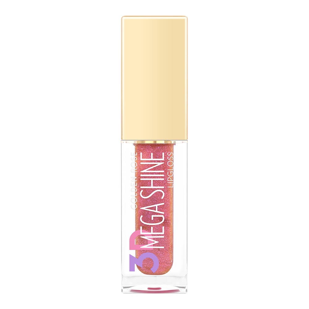 golden-rose-mega-shine-lip-gloss-120 لیپ گلاس مگا شاین گلدن رز شماره 120