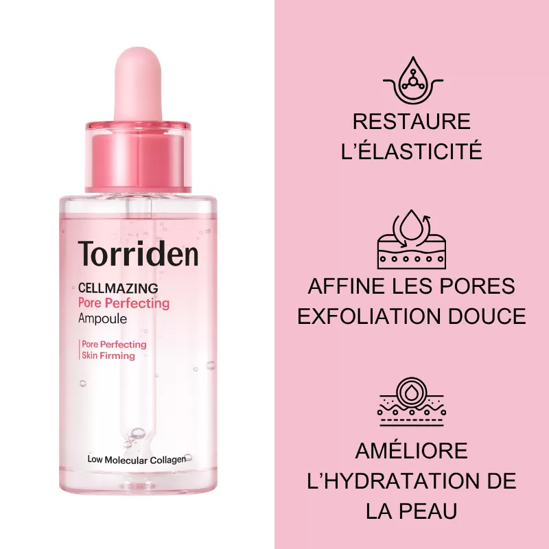 سرم ضد منافذ توريدن Torriden مدل Cellmazing Pore Perfecting حجم 30 ميل