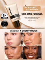 کرم پودر روزانه ساتین شیگلم Sheglam مدل Skin Sync Satin رنگ Nude حجم 30 گرمی - Image 4
