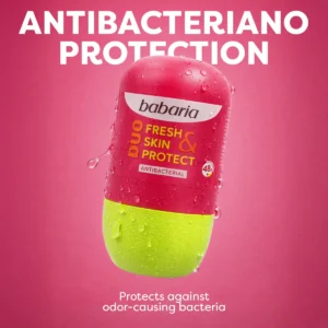 مام رولی باباریا Babaria مدل Duo Fresh Skin & Protect حجم 50 میل