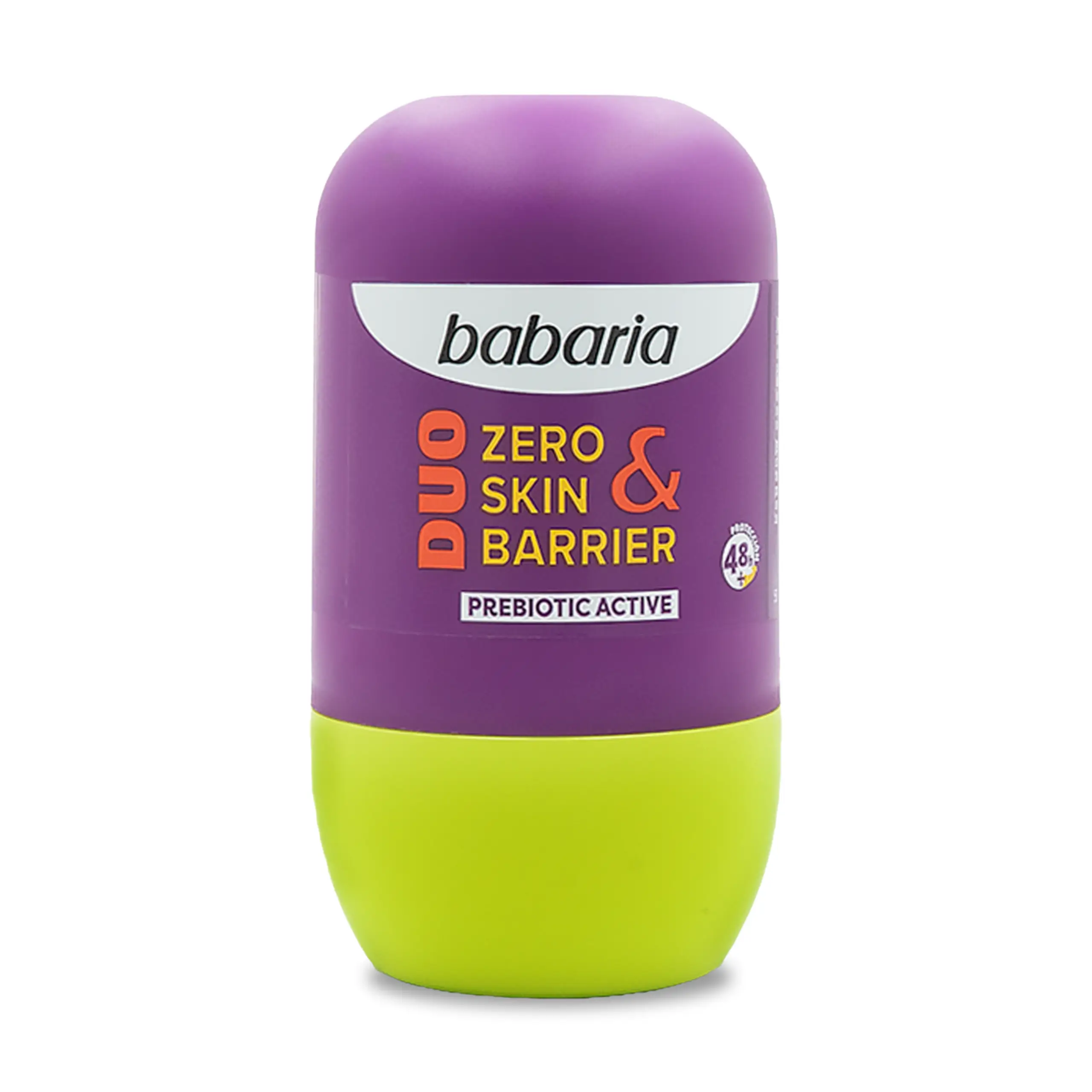 Babaria Duo Zero & Skin Barrier Deodorant 50ml مام رولی باباریا Babaria مدل Duo Zero & Skin Barrier مناسب پوست های حساس حجم 50 میل