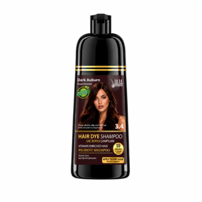 شامپو رنگ جاجا Jaja شماره 3.4 رنگ Dark Auburn حجم 300 ميل