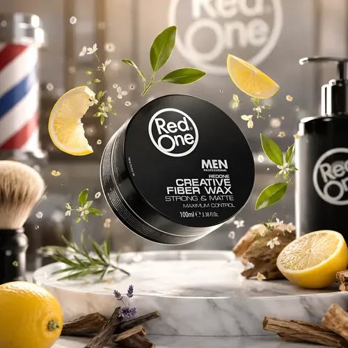 واكس مو رد وان red One مدل Creative Fiber Strong & Matte حجم 100 ميل