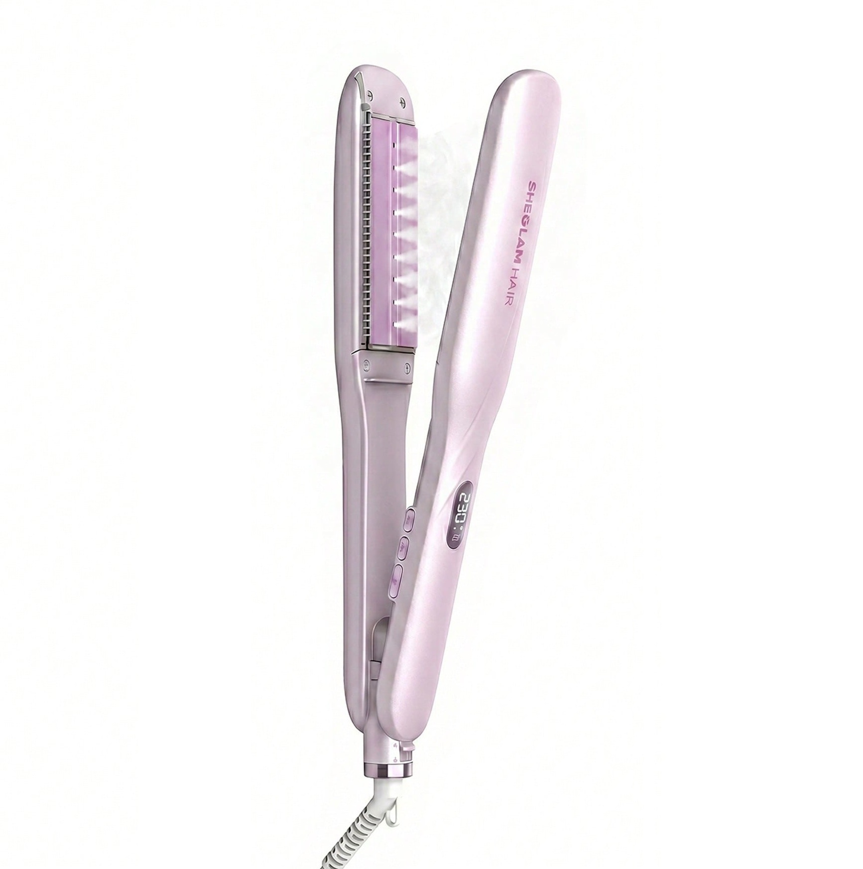 Sheglam-Hydra-Shot-Steam-Iron-Pro-EU-Plug- اتو مو بخار شیگلم