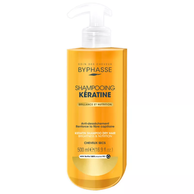 byphass-keratin-repair-strengthening-shampoo-500ml-masokala.com شامپو کراتین بایفاس Byphassc ترميم كننده و تقويت كننده حجم 500 ميل