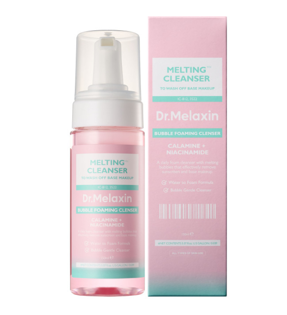 dr-melaxin-bobble-foaming-cleanser-150-ml فوم شستشو ملتینگ دکتر ملاکسین